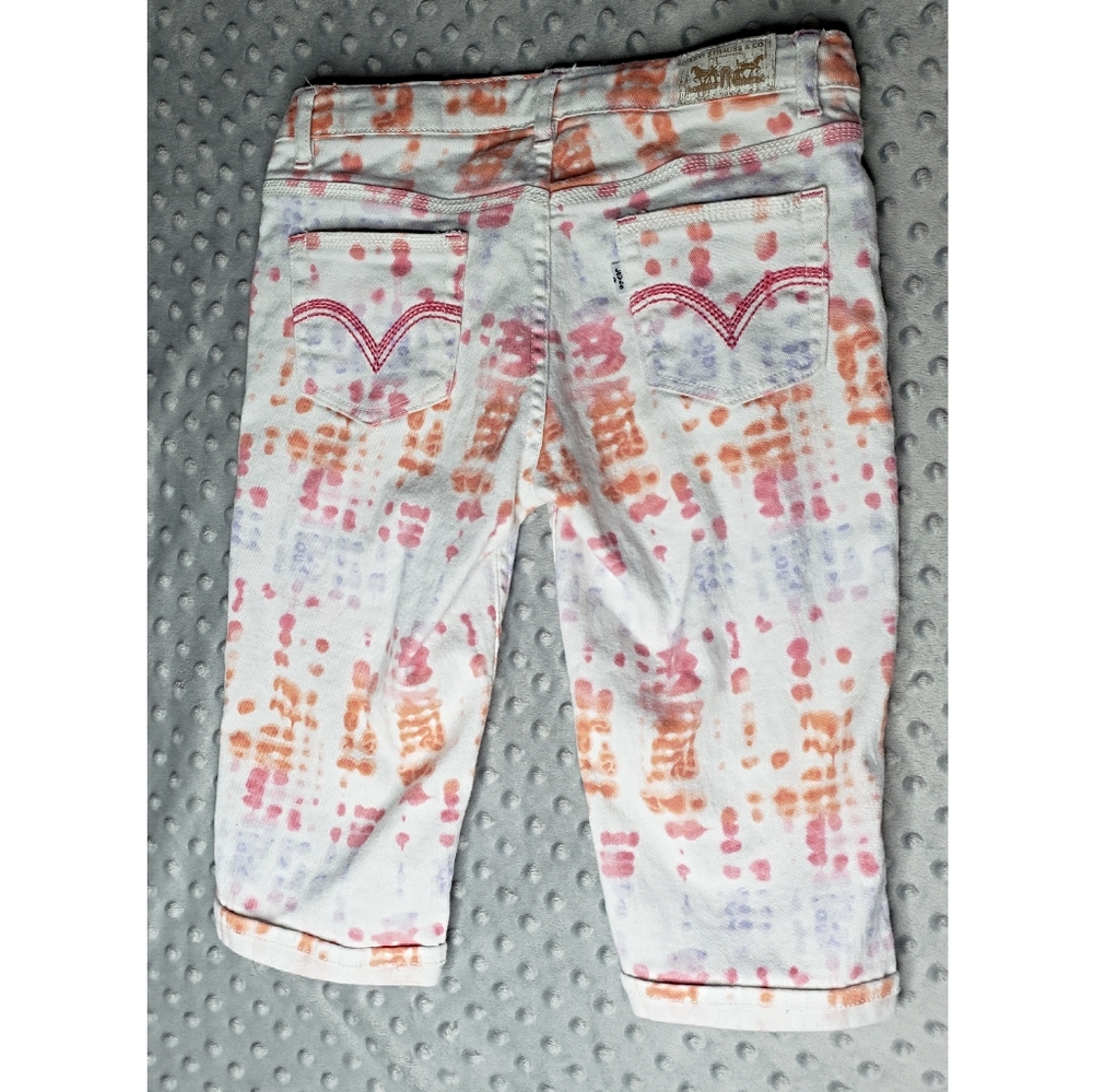 Levi's Skimmer Tie-dye Capris